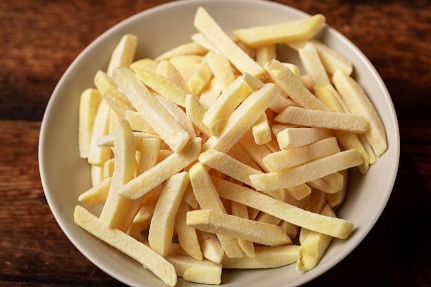 Are frozen french fries considered processed food? 