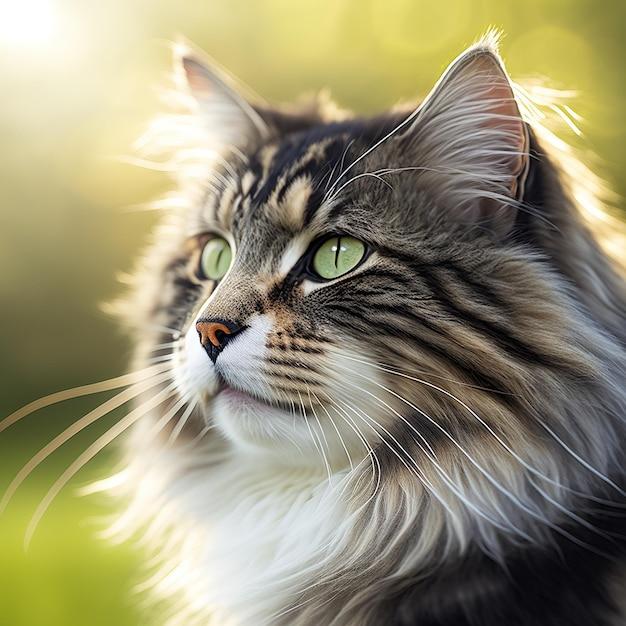 Are Norwegian Forest Cats talkative? 