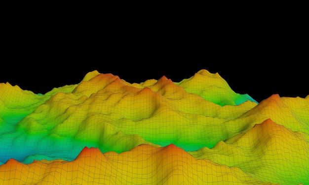 What is a bathymetric profile? 