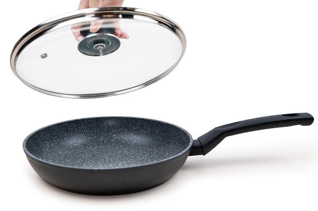 Can I put a frying pan in the bin? 