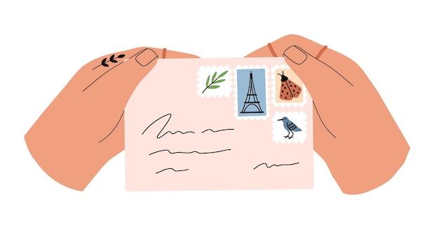 Can I send an international letter with regular stamps? 