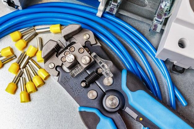 Can stranded wire be used in home wiring? 