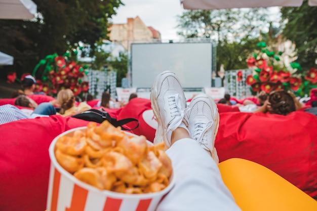 Can you take outside food into a cinema? 