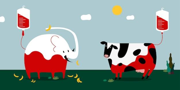 Can you buy animal blood? 
