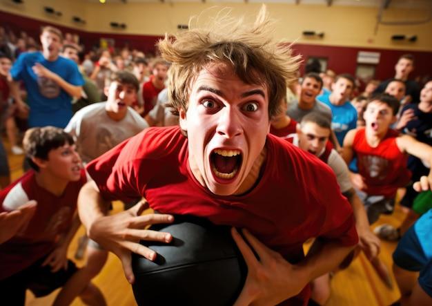 Can you play dodgeball in school? 