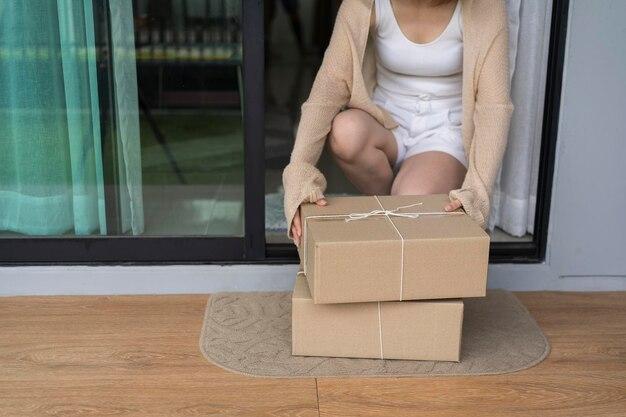 Can you ship a package to a post office for pickup? 