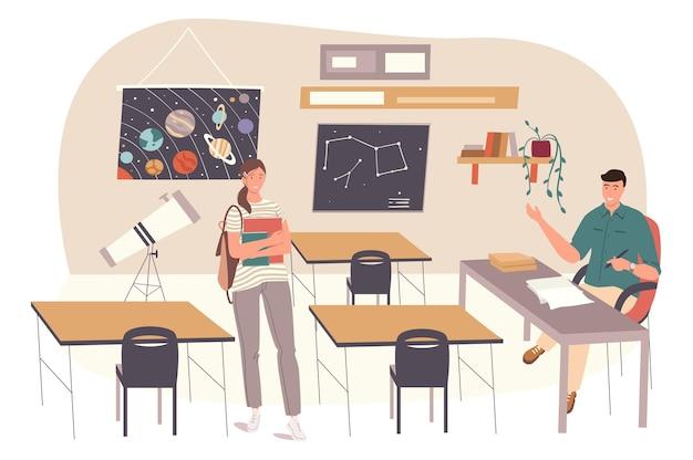 What is a college astronomy class like? 