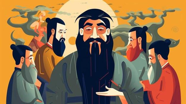 What did Confucius teach and believe? 