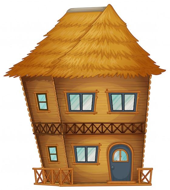 What were the Creek Indians houses called? 