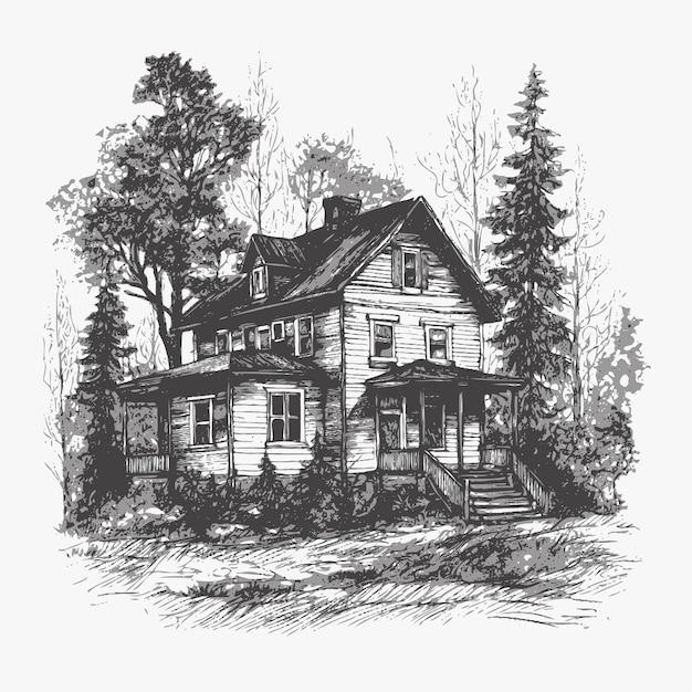 How is the Radley house description in To Kill a Mockingbird? 