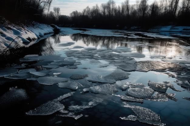 Do fish live in the icy rivers of the tundra? 