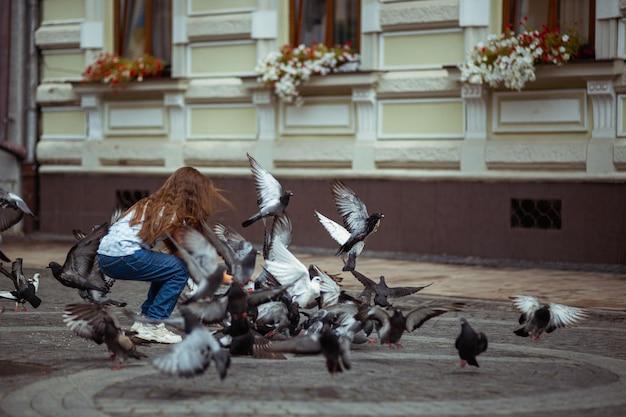 Do pigeons attack young pigeons? 
