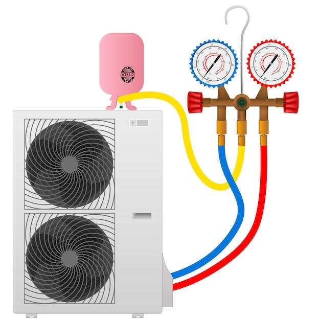 Does heat work without freon? 
