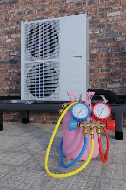 Does heat work without freon? 