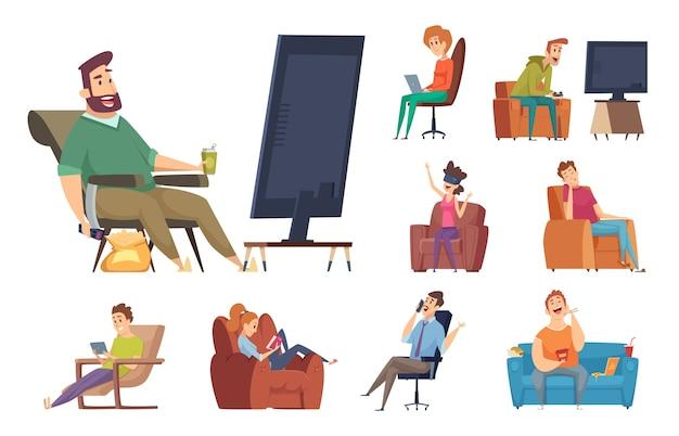 Does watching TV make you lazy? 