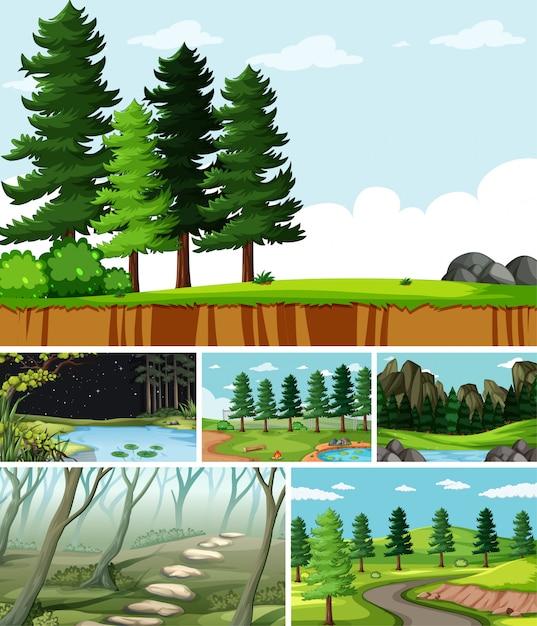 What are the 6 types of land use? 