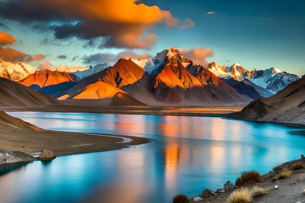 What is the coldest temperature in the Himalayas? 