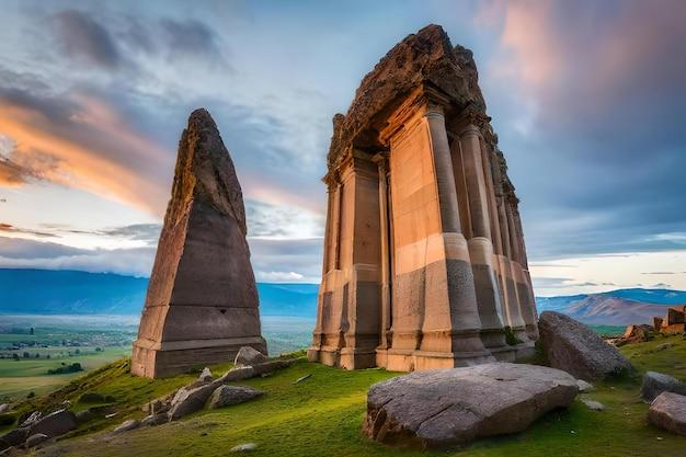 What is a famous landmark in the West Region? 