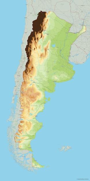What are 5 physical features of Latin America? 