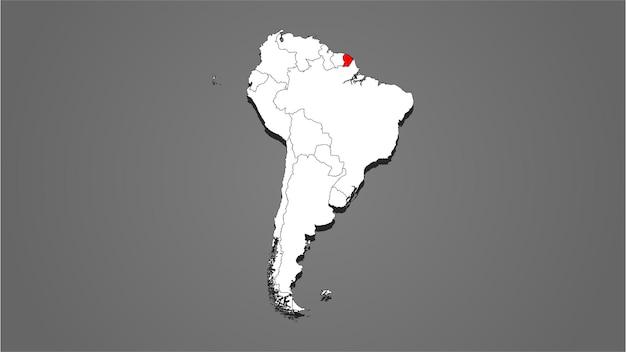 What are French speaking countries in South America? 