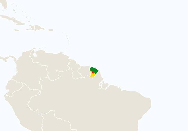What are French speaking countries in South America? 