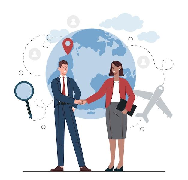 What is the meaning of global cooperation? 