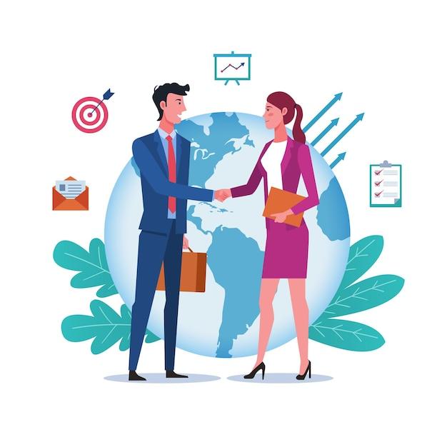 What is the meaning of global cooperation? 