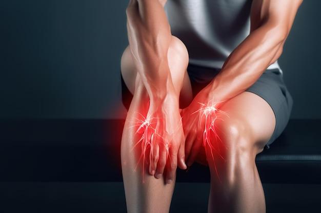 Can gout affect the calf muscle? 