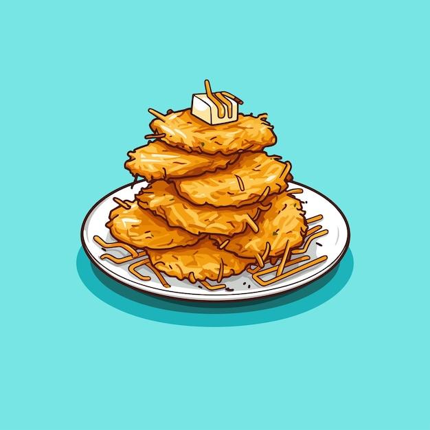 What food group is hash browns in? 