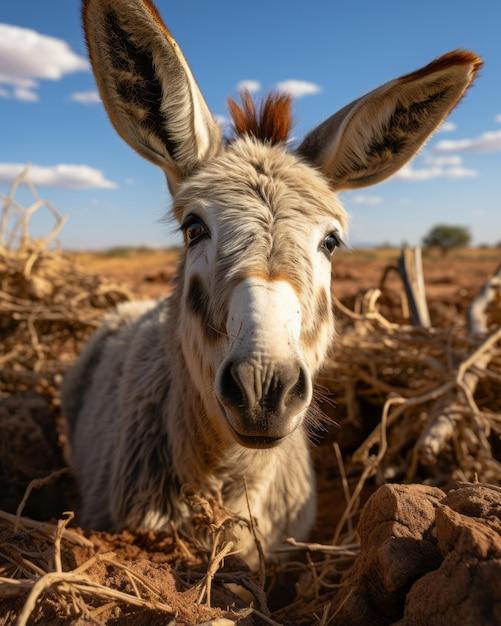 What is movement of donkey called? 