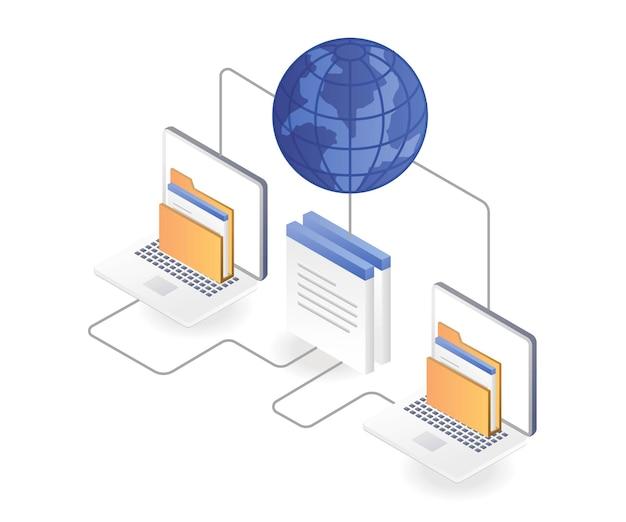 How do computers process data into information? 