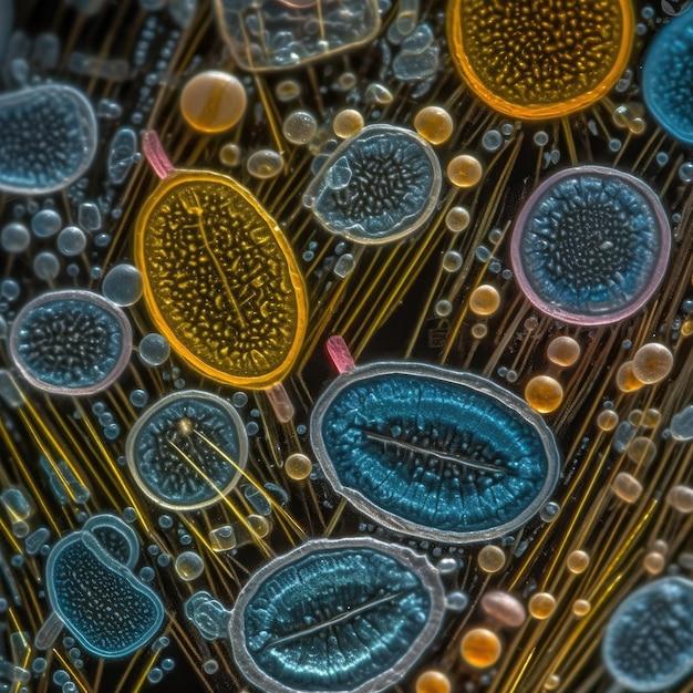 How does diatom get food? 