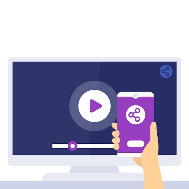 How do I know if my phone is screen mirroring? 