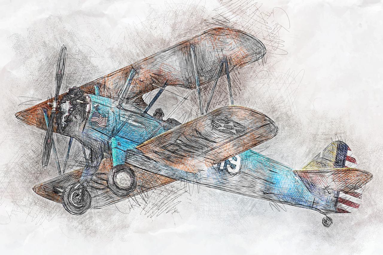 How does a biplane work? 