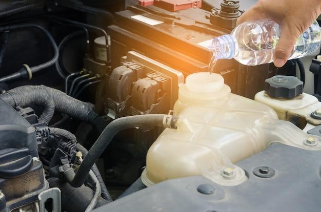 How far can you drive with no water in radiator? 