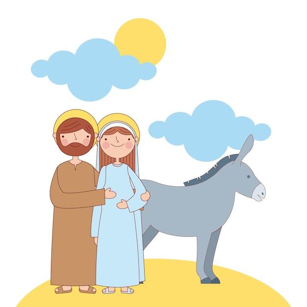 How far is it from Nazareth to Bethlehem by donkey? 