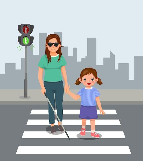How I helped a blind man cross the road paragraph? 
