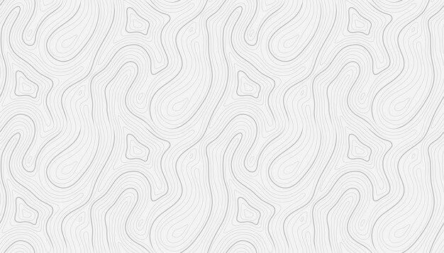 How is the top of a mountain shown on a topographic map? 