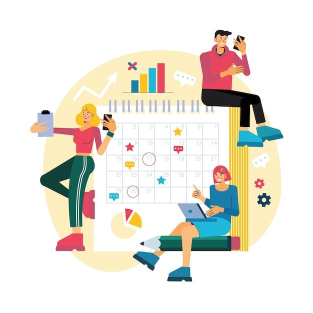 How is work assigned in a scrum team? 