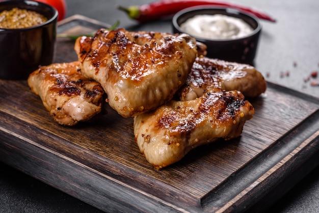 How long do you grill parboiled chicken? 