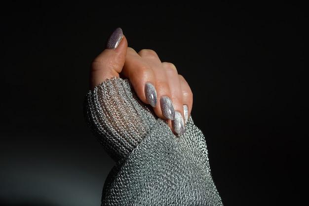 How long does skin stay black after silver nitrate? 