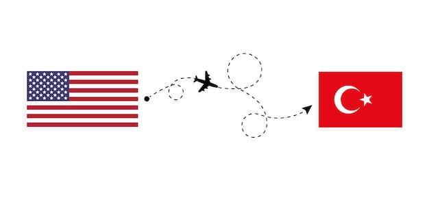How many hours flight is it from USA to Turkey? 