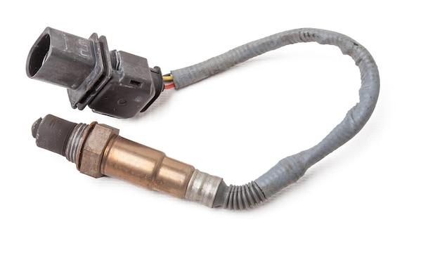 Where is a catalytic converter sensor? 