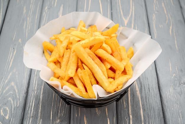 How many potatoes in a serving of french fries? 