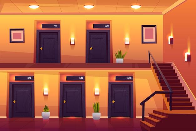 How many rooms are in a hotel floor? 