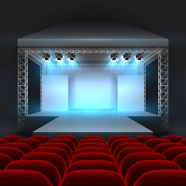 How much does it cost to build a stage? 
