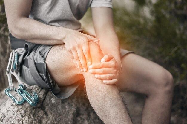 How much force can a knee take? 