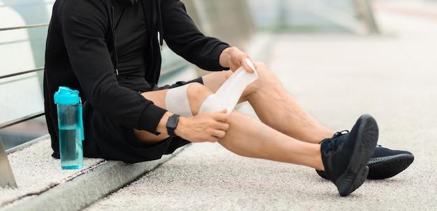 How much force can a knee take? 