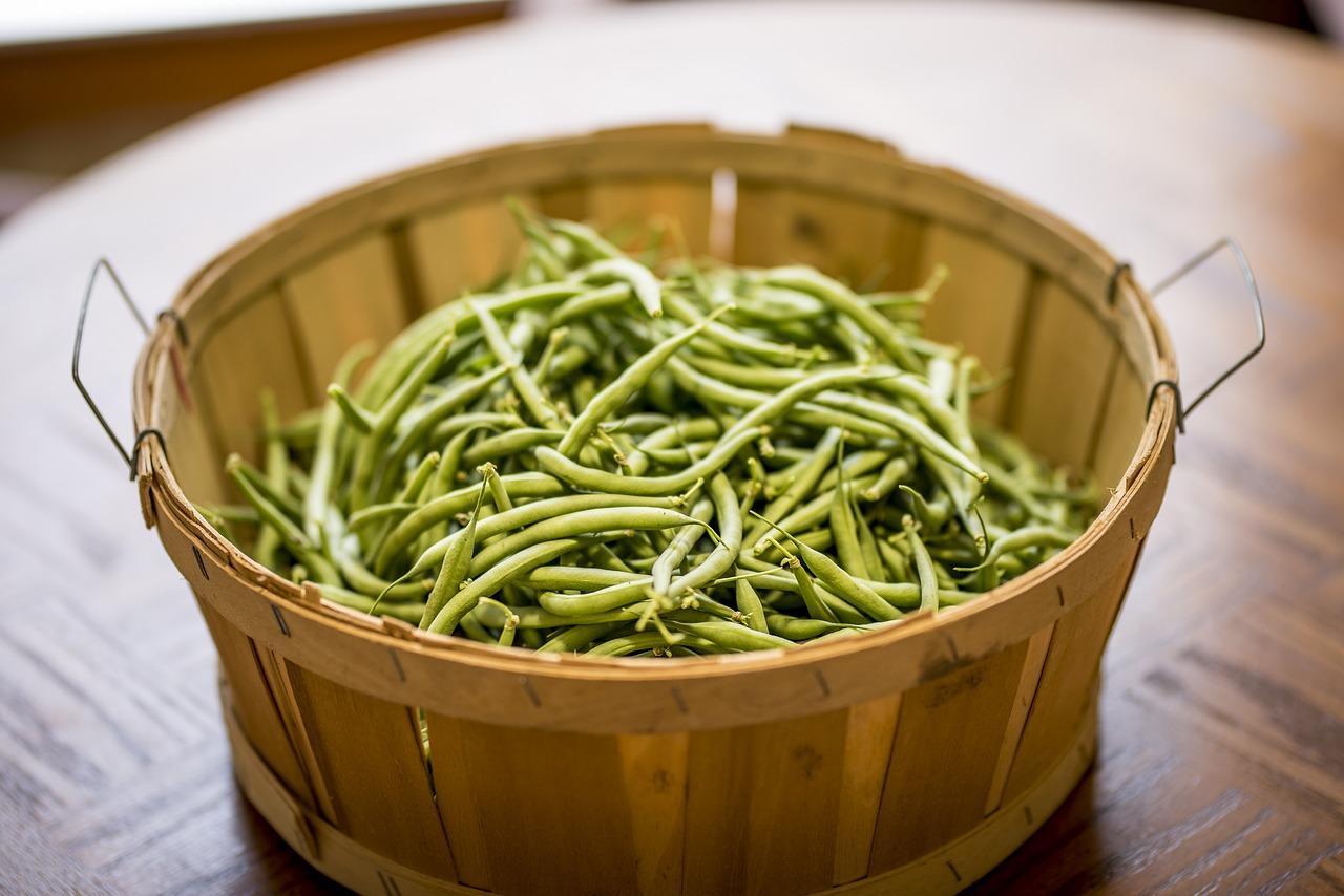 How much is a bushel of green beans? 