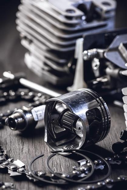 What is the function of piston pin? 